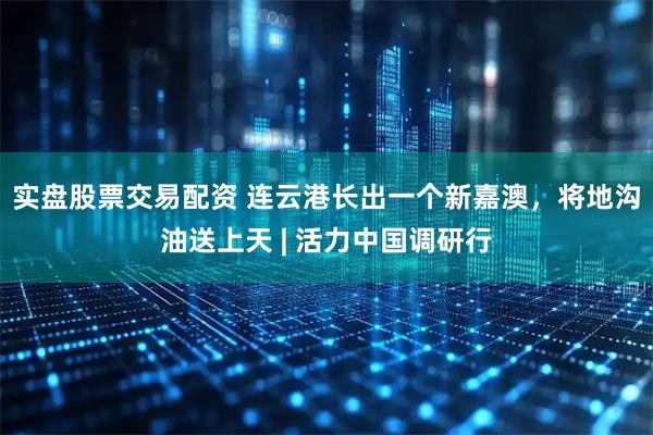 实盘股票交易配资 连云港长出一个新嘉澳，将地沟油送上天 | 活力中国调研行