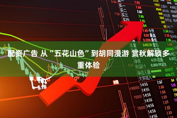 配资广告 从“五花山色”到胡同漫游 赏秋解锁多重体验
